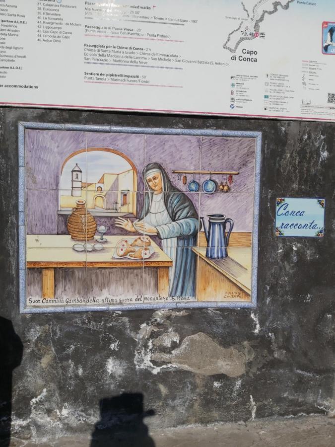 Bilocale Elena 40Mq Appartement Conca dei Marini Buitenkant foto